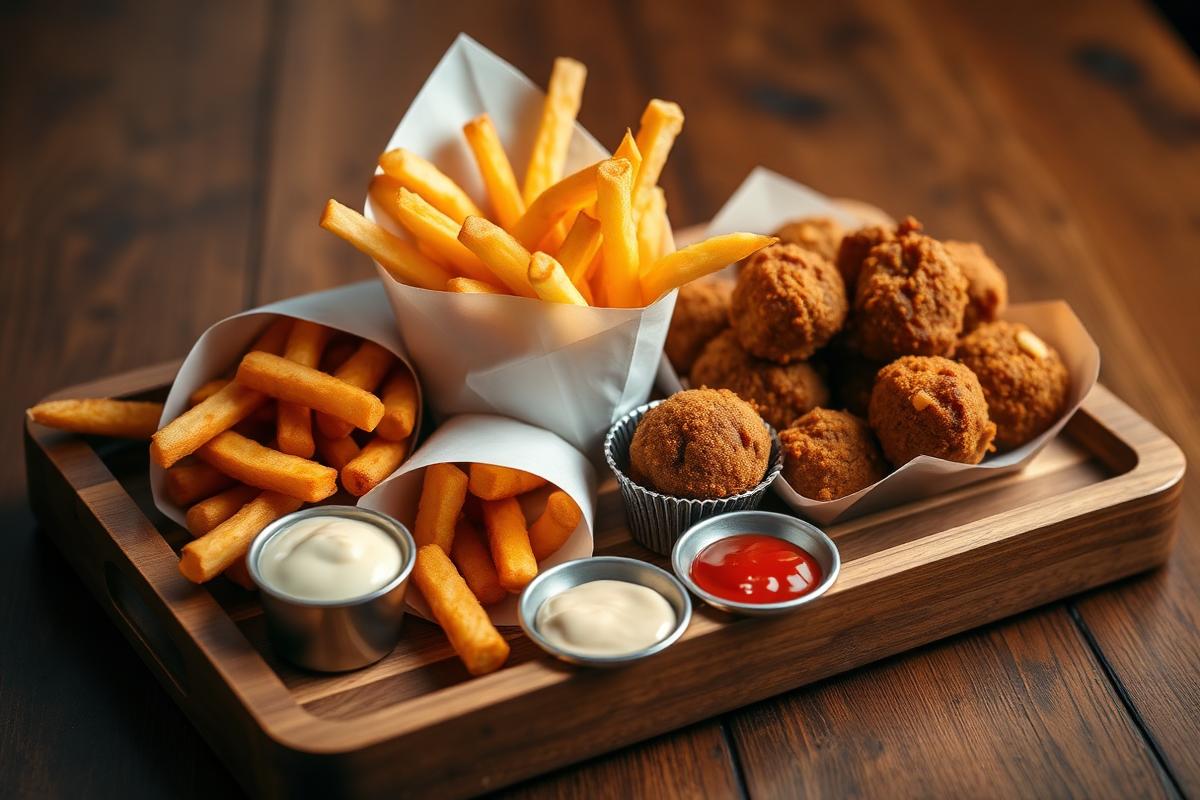 Vers bereide Nederlandse snacks bij De Goude Zon
